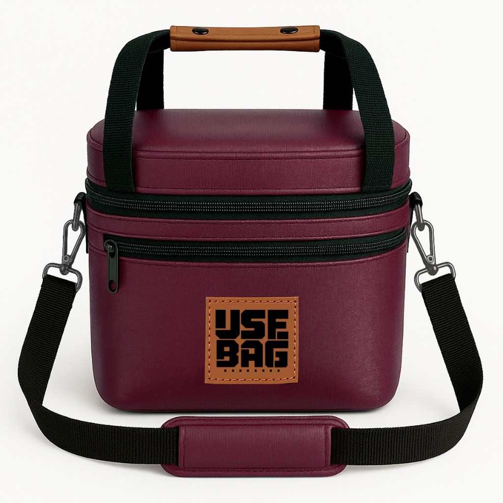 Bolsa Térmica Luxo Impermeável Emborrachada Academia Viagem Necessaire Lancheira Marmiteira Fitness em Oferta na Shopee