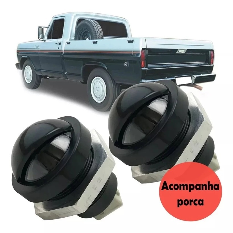 Par Lanterna Luz De Placa Ford F1000 1978 A 1998 Ranger 1994 A 1997 Courier 1997 A 2013