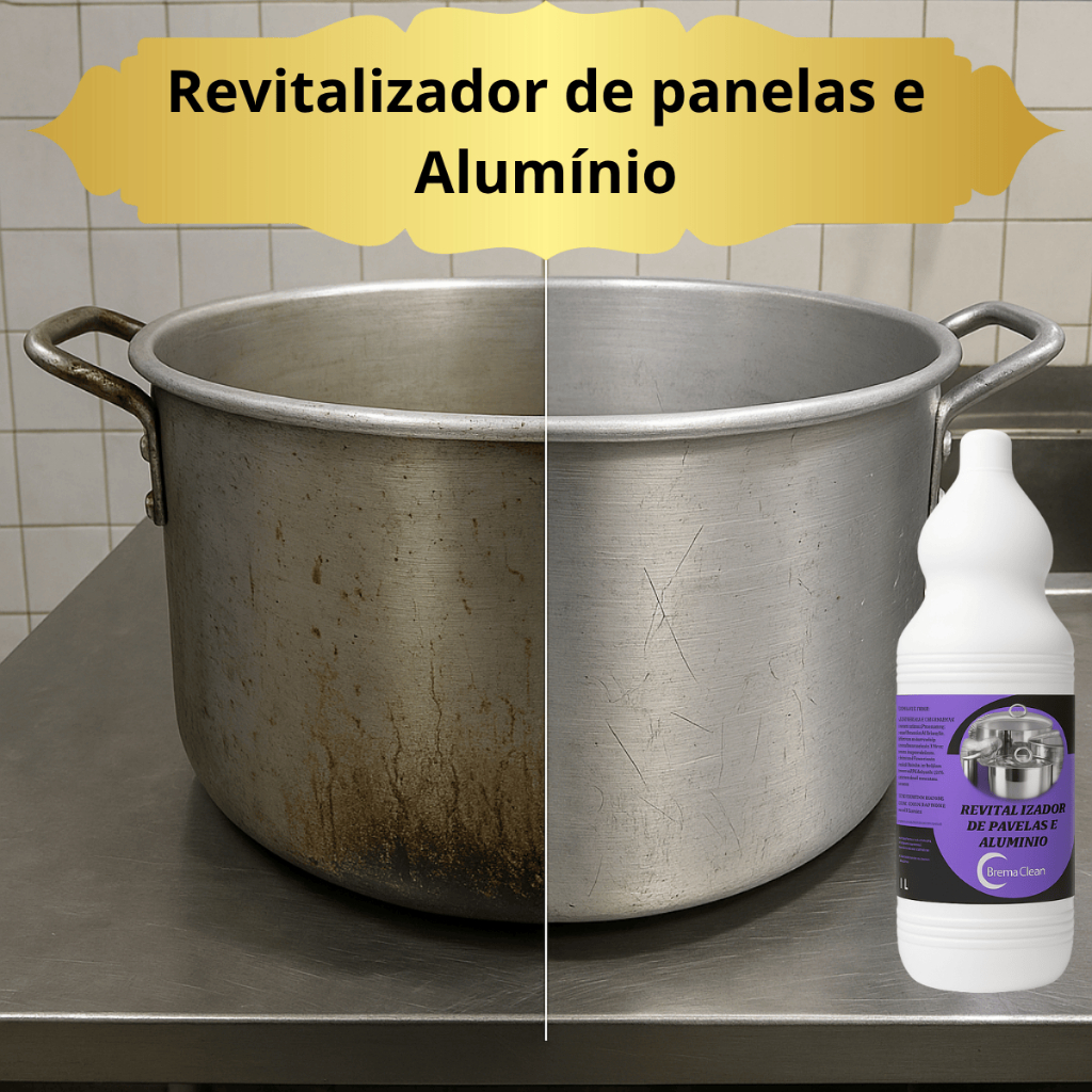 Revitalizador de Panelas e formas de alumínio em geral BremaClean em Oferta na Shopee
