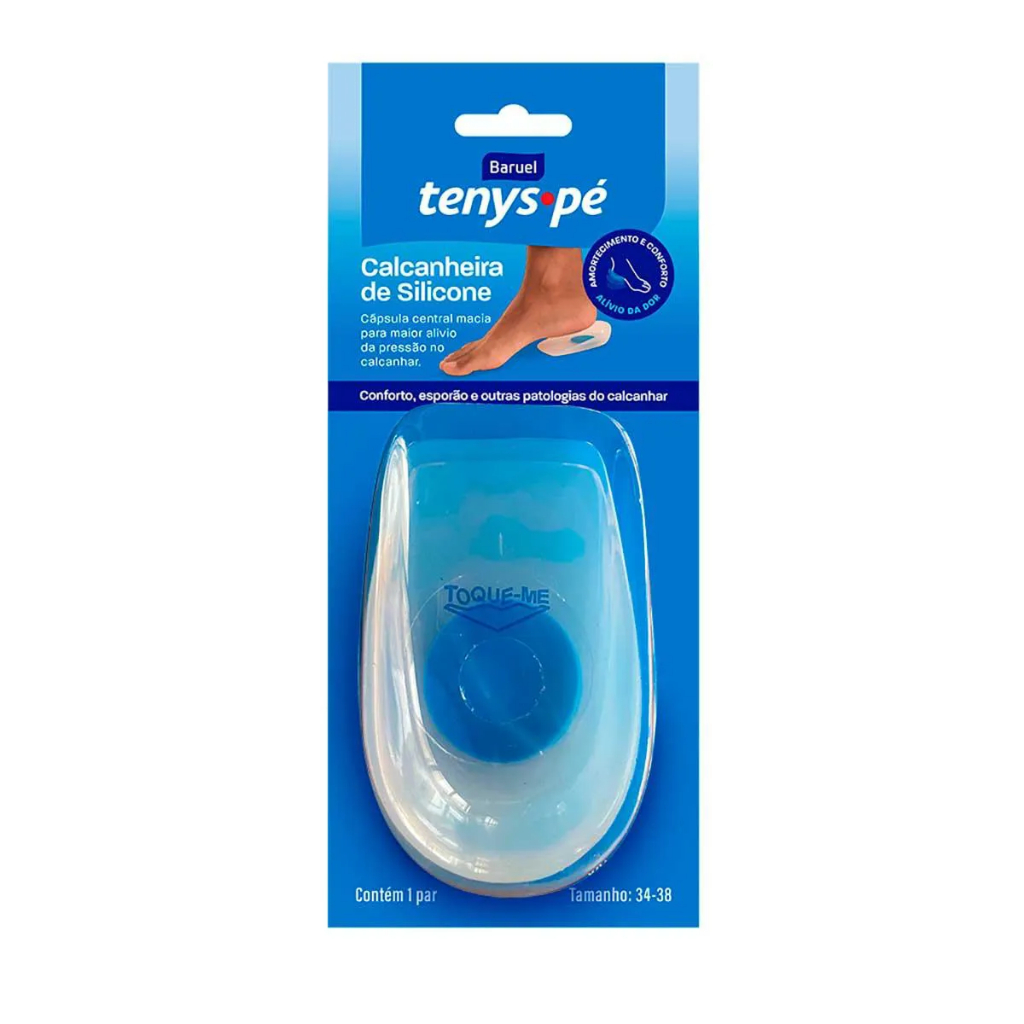 Tenys Pe Baruel Calcanheira de Silicone 34 ao 38