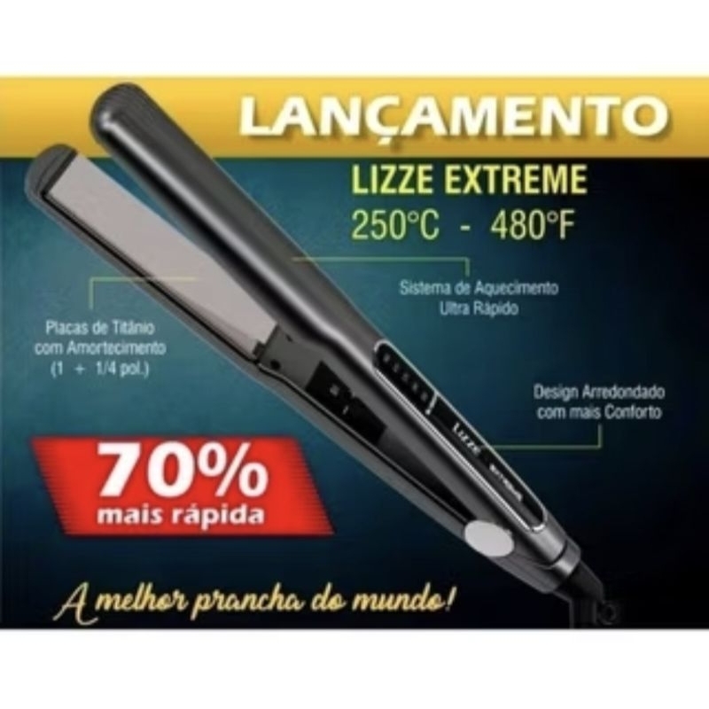 Prancha Chapinha Lizze Extreme: Onde Comprar | BuscaProdutos