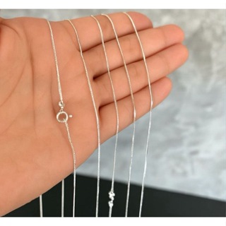 Colar Corrente Veneziana Prata 925 Maciça | Feminino e Masculino | 40cm a 70cm em Oferta na Shopee