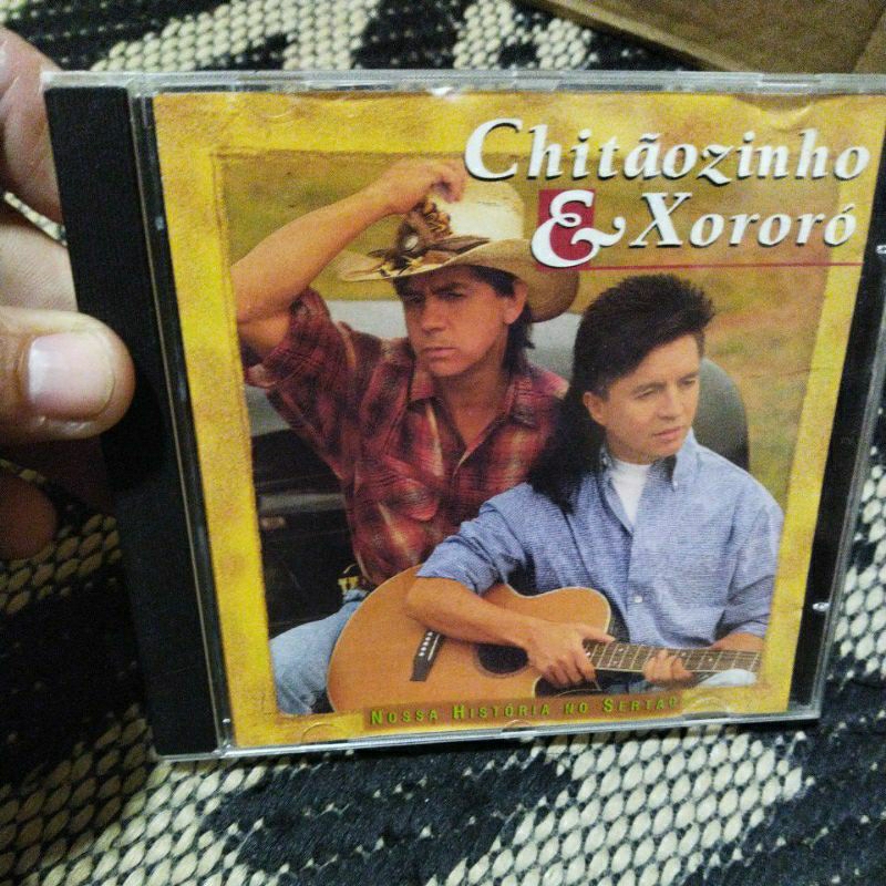 CD chitãozinho e xororó - nossa história no sertão