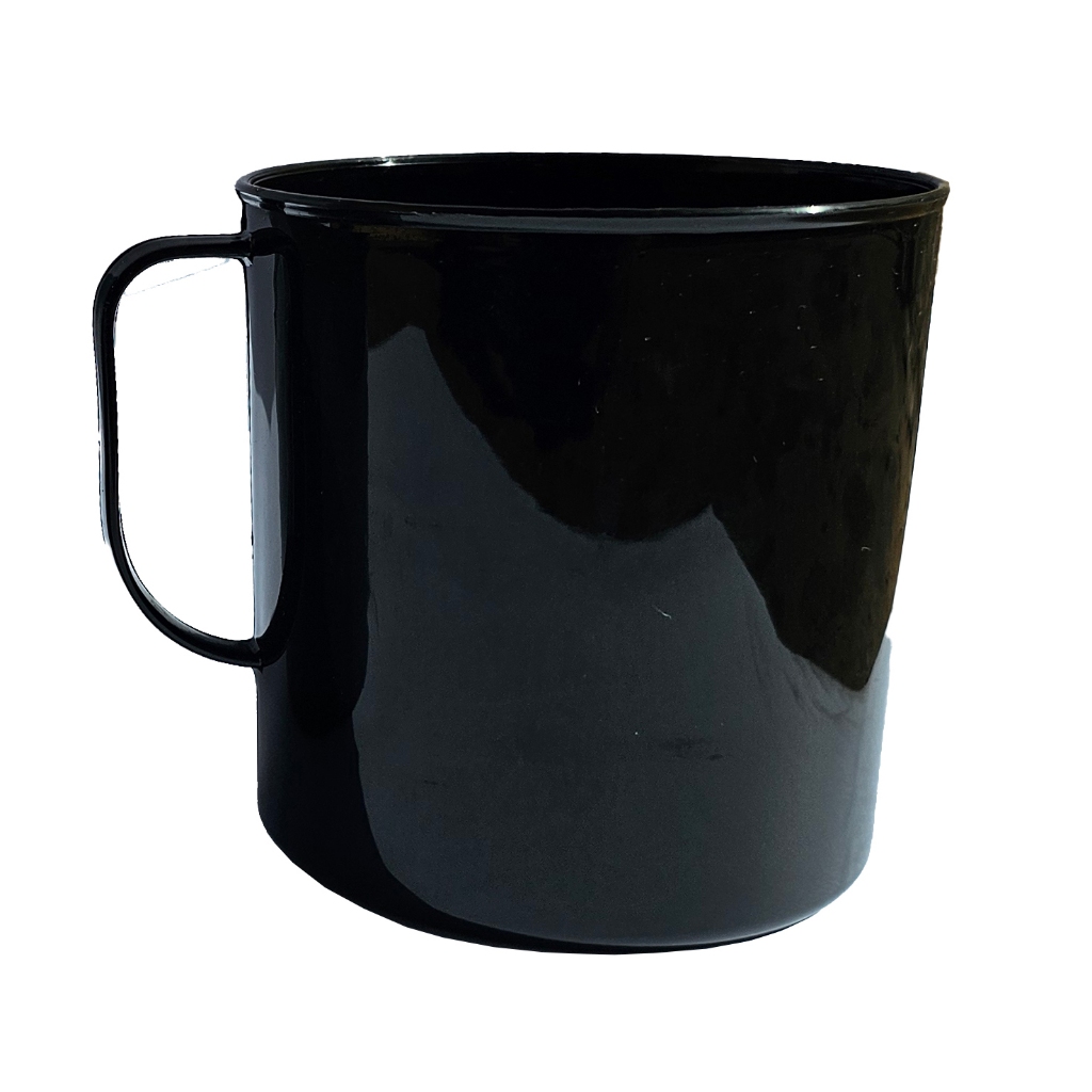 Caneca Militar Bravura Militar 500ml – Preta | Camping, Trilha e Aventura