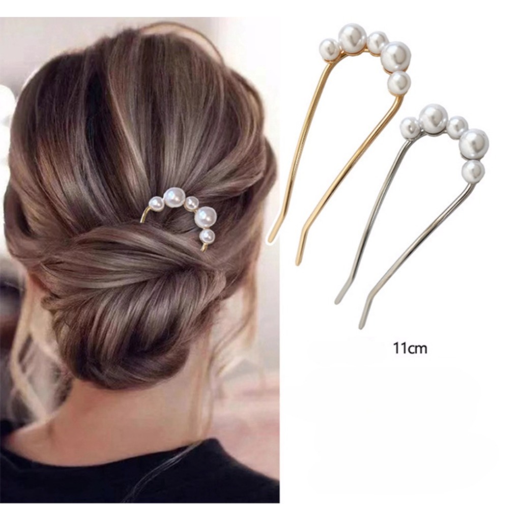 Grampo Cabelo Feminino Metal Rabicó Prendedor Delicado Acessório Garfo em Oferta na Shopee