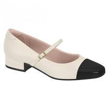 Sapato Casual Boneca Salto Grosso Baixo Moleca 5795.103
