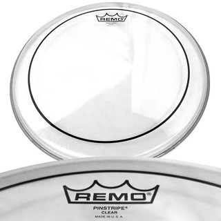 Pele 13'' REMO Pinstripe Clear USA / Tom ou Caixa 13 Pol.