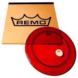 Pele 18'' Remo Powerstroke 3 Colortone USA - Vermelha / Red 18 Pol.