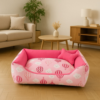 Cama para cachorro ou gato + ossinho em Oferta na Shopee