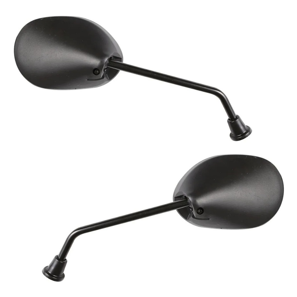 Par Espelho Retrovisor Modelo Original Preto Pop 100 / Bros 150 / Bros 160 / Biz 125 em Oferta na Shopee