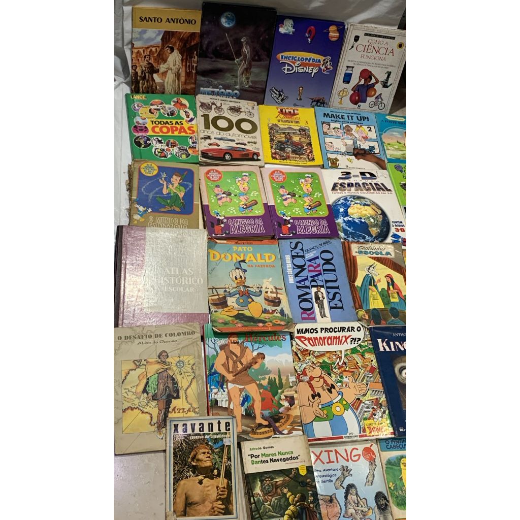 Livros Antigos Infanto ou Nao - Livros Usados Em Bom Estado - Varios Livros e Autores Varios Autores