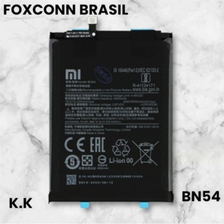 BAT COMPATIVAL NOTE 9 (BN54) ORI NOVA COM GARANTIA 90 DIA em Oferta na Shopee