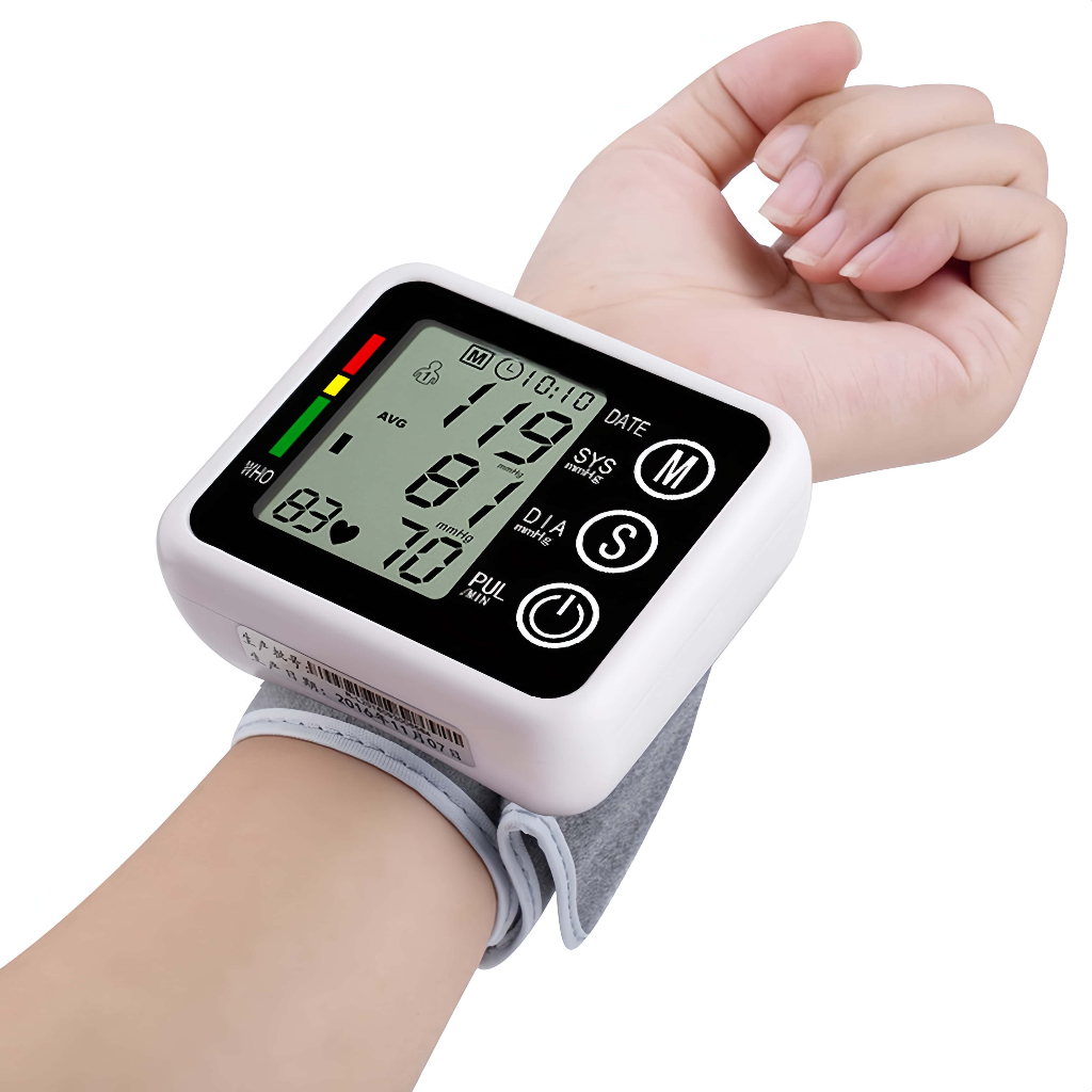 Medidor Pressão Digital De Pulso Com Voz Monitor Inteligente Aparelho De Pressão VIVA