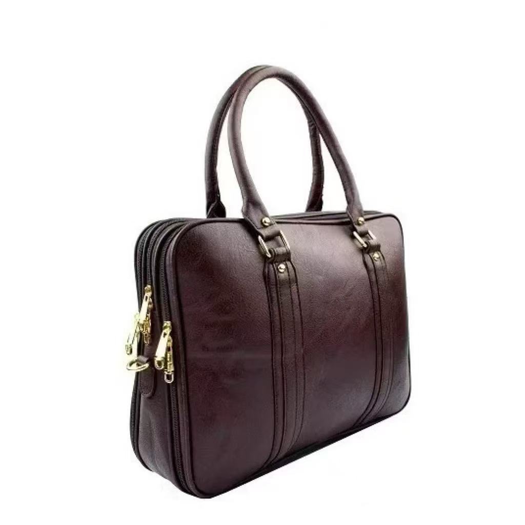 Bolsa Pasta Feminina para Notebook Executiva – Couro Sintético Premium