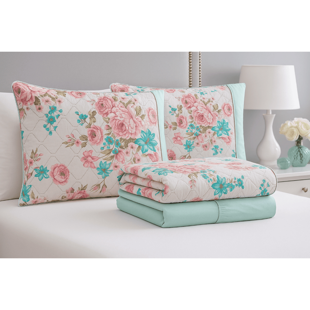 JOGO DE CAMA SUPER KING 4 PEÇAS PERCAL 180 FIOS 100% ALGODÃO (PARA COLCHÃO DE ATÉ 40 CM ALTURA)