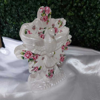 Divino Espírito Santo / Decoupage Cor Vermelha / 17 cm em Oferta na Shopee