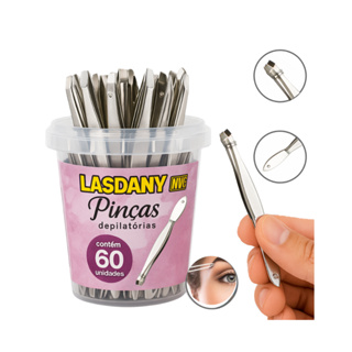 Pote Pinça Nvc c/60 unidades Cruz De Ouro Cuidado Sobrancelha Higiêne Pessoal em Oferta na Shopee