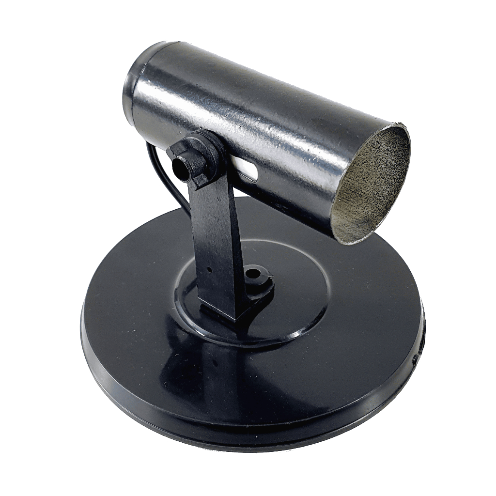 Spot Direcionável Liso E27 Bivolt Branco e Preto Sobrepor Teto 1 Bocal P Lâmpada LED