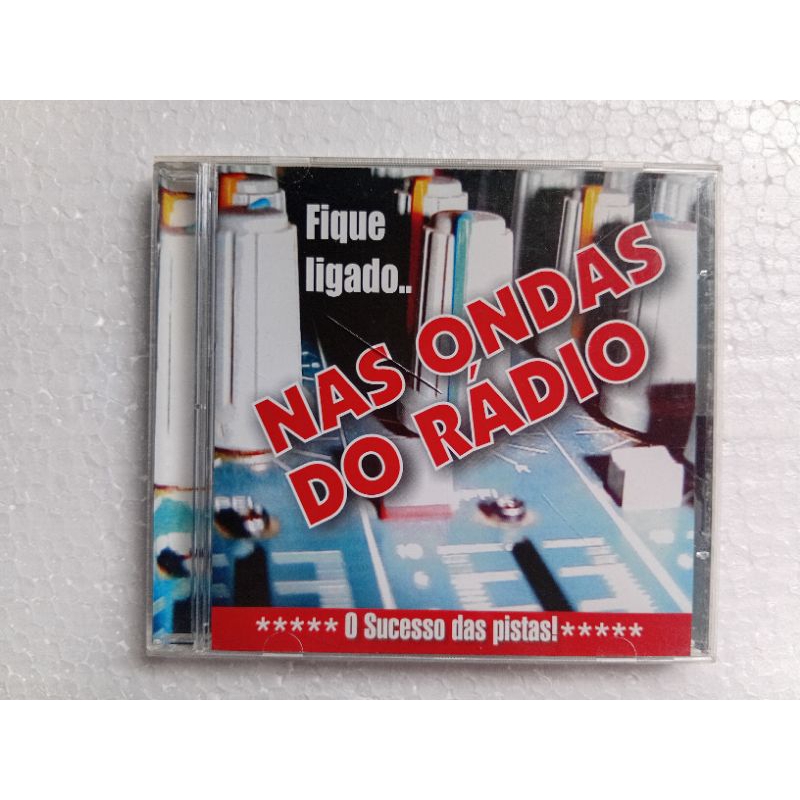 CD coletânea nas ondas do rádio pontocom house techno dance ótimo estado mídia e capa