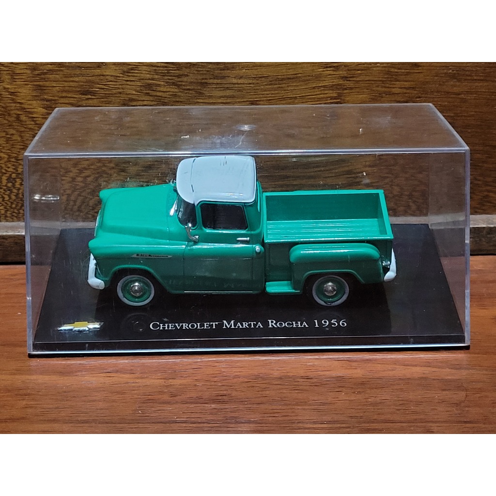 Chevrolet Marta Rocha 1956 - Coleção Chevrolet Collection - Carrinho Miniatura 1/43