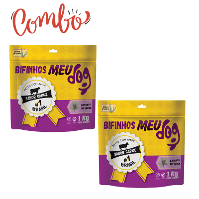 Combo Bifinho Meu Dog 2kg
