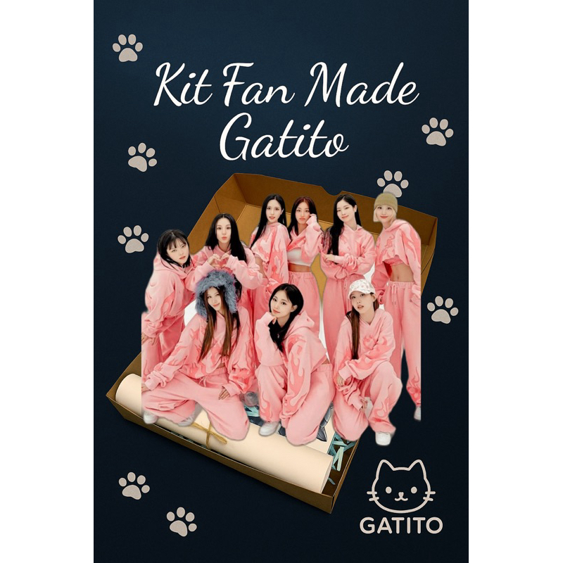 KIT FANMADE TWICE (GRUPO OU SOLO) - PÔSTER + PHOTOCARDS + MINI FOTOS + ADESIVOS + BRINDE