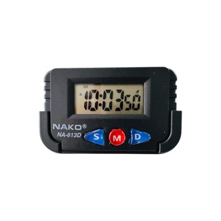 Mini Relógio Digital Automotivo Painel Carro Caminhão Taxi Van Cronômetro Data Nako RELÓGIO(NA-613D)
