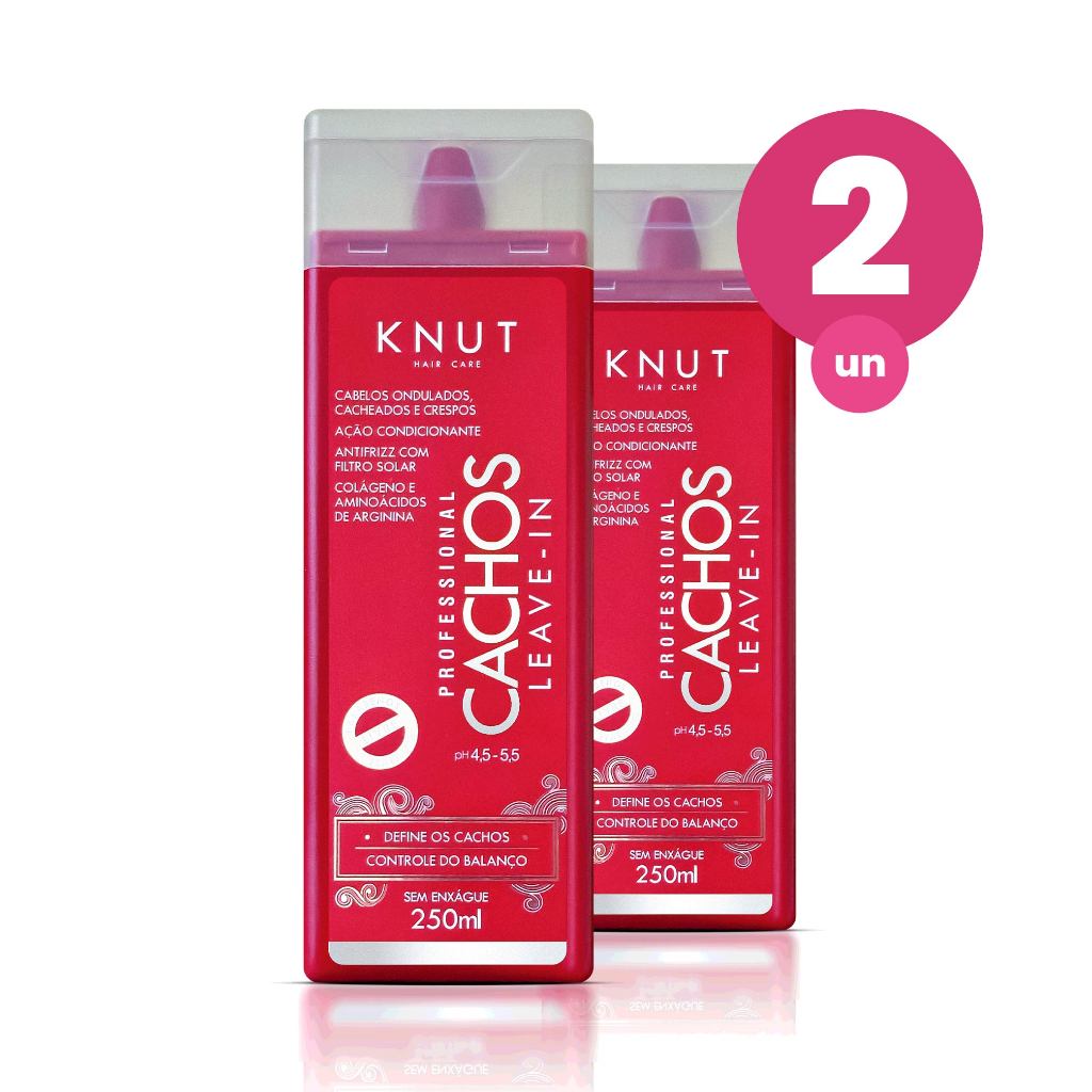 Kit 2 Leave-In Knut Cachos 250ml em Oferta na Shopee