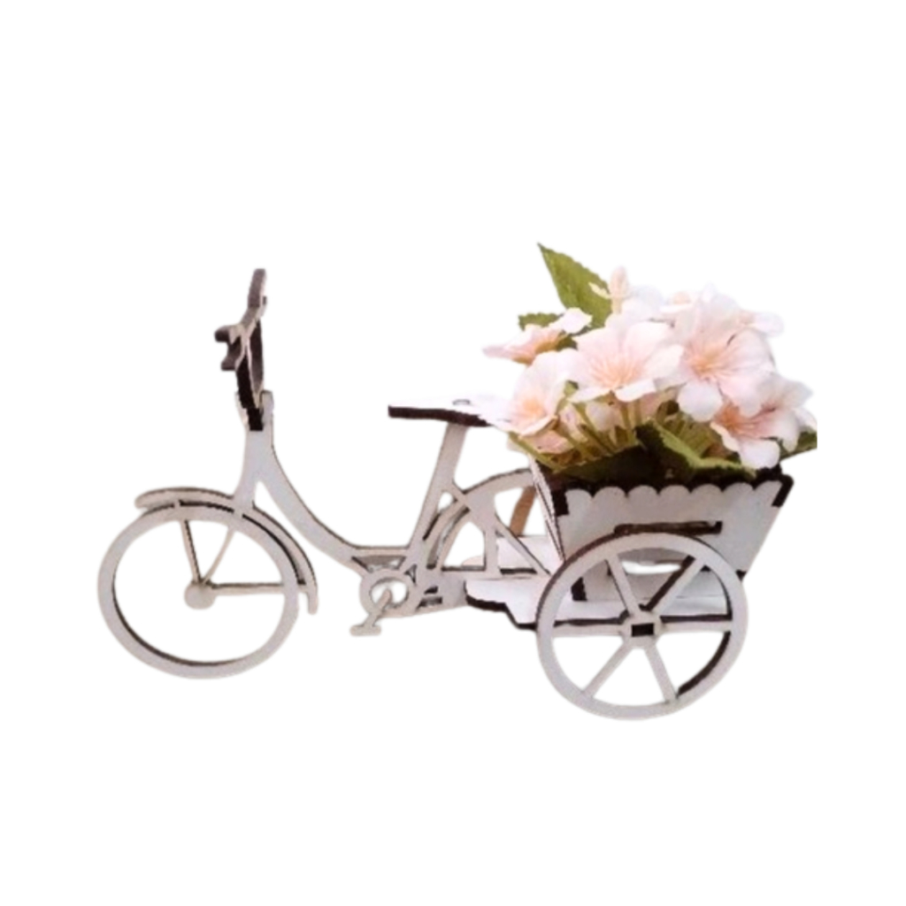 Kit 10 Mini Bicicletinha MDF Bicicleta Decorativa Lembrancinha Enfeite Festas Aniversarios Eventos