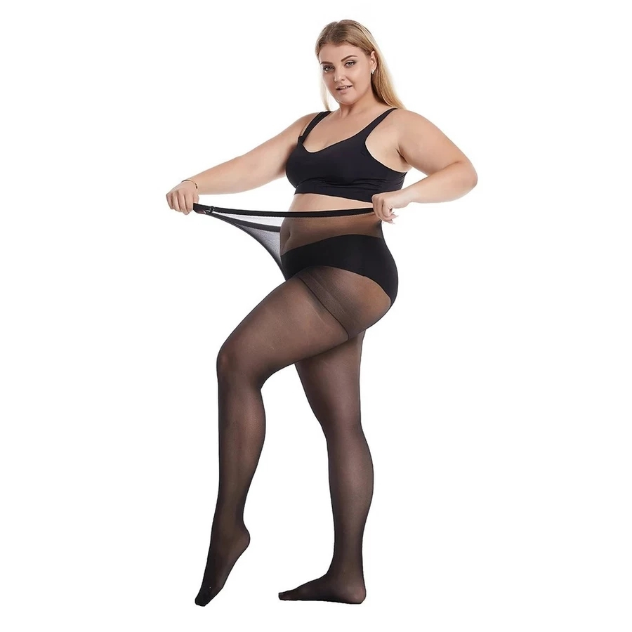 MEIA CALÇA FIO -15D-20DPLUS SIZE em Oferta na Shopee