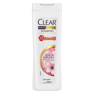 Shampoo Clear Women Anticaspa Flor Cereja 200ml em Oferta na Shopee
