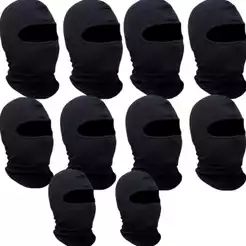 Kit 10 Touca Ninja Frio Balaclava Proteção Motoboy Motoca