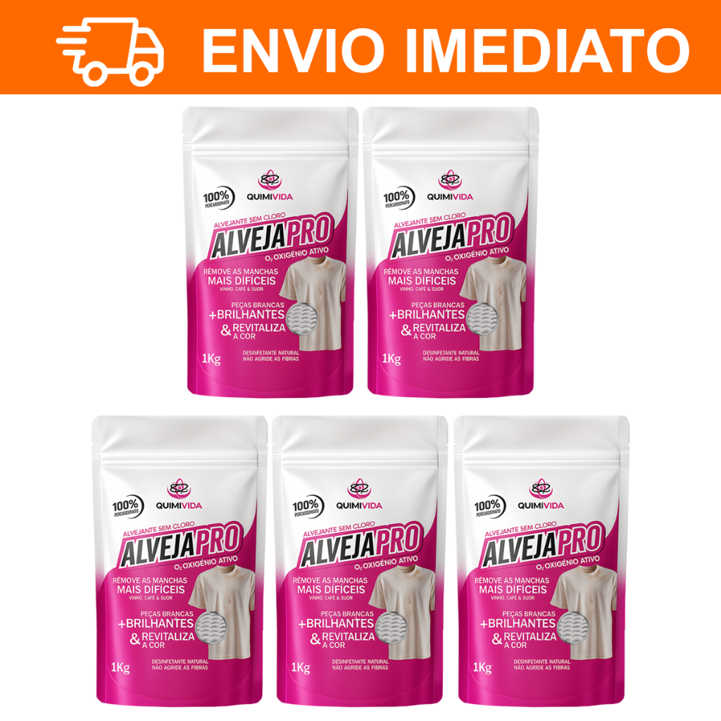 percarbonato de sodio puro - branqueador de roupas até 5kg em Oferta na Shopee