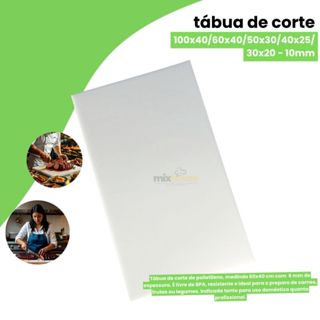 Tábuas De Corte 10MM Profissional Polietileno Antibacteriana Carnes Legumes Diversos Tamanhos em Oferta na Shopee