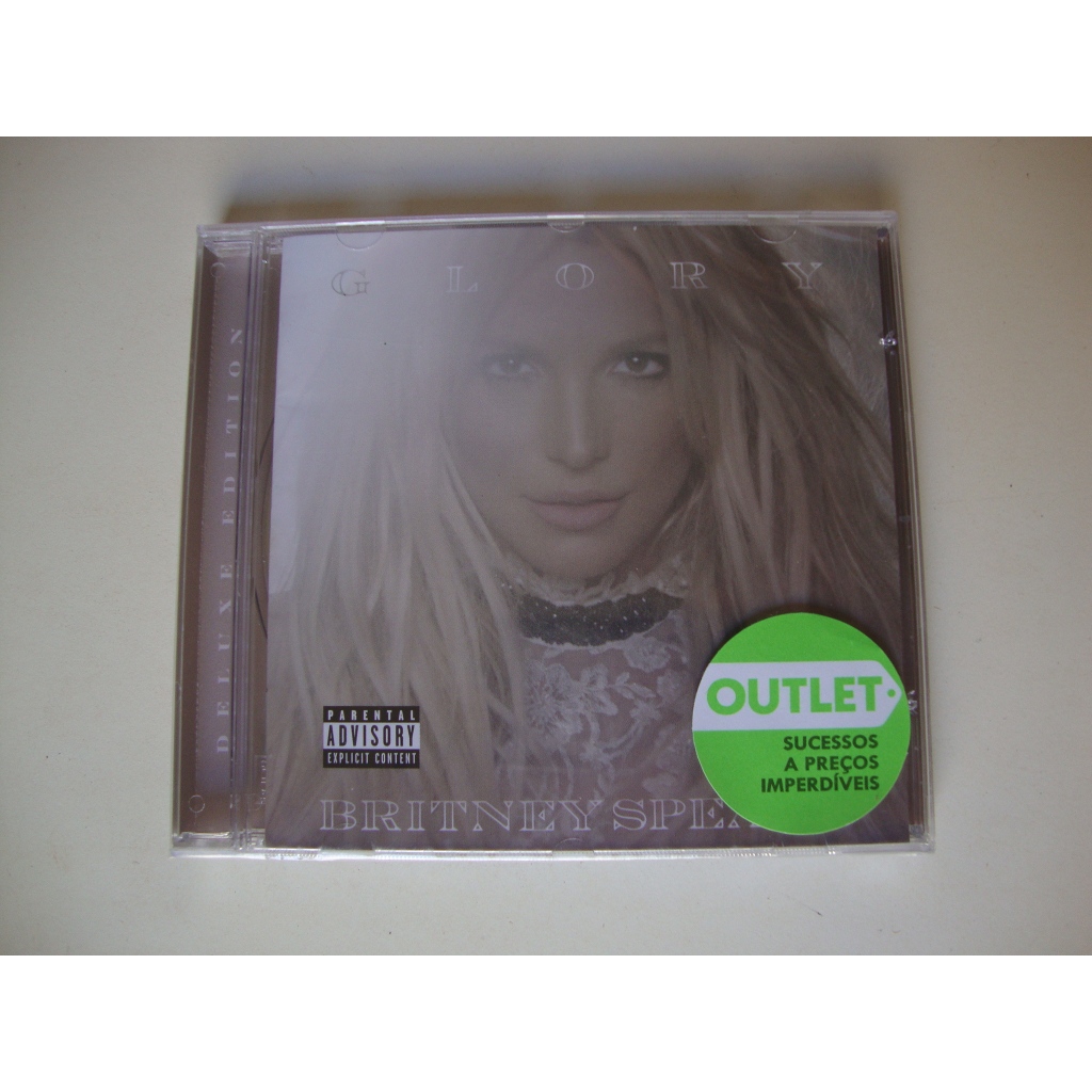 Cd - Britney Spears - Glory (Deluxe Version) - Lacrado, Original