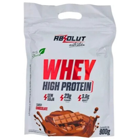 Whey High Protein Refil 900g Absolut Nutrition Chocolate