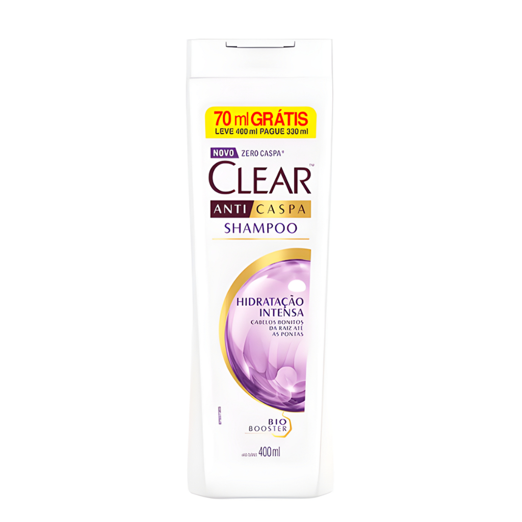 Shampoo Clear Women Anticaspa Hidrat Intensa 400ml
