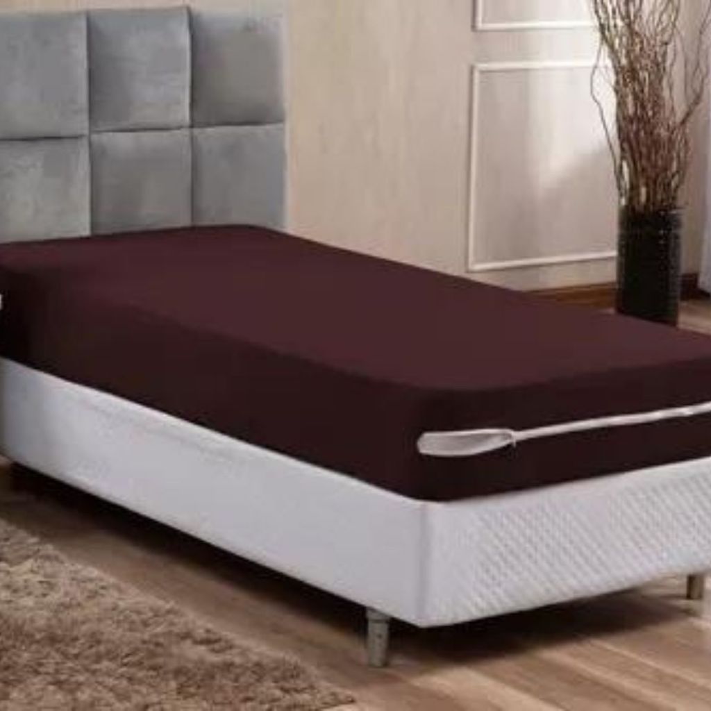 Capa Para Colchão de Solteiro Malha lavável Grossa Gramatura 90 1,88X0,78,20cm em Oferta na Shopee