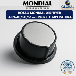 botão air fryer mondial Timer e Temperatura AFN40 AFN50 AFN51 em Oferta na Shopee