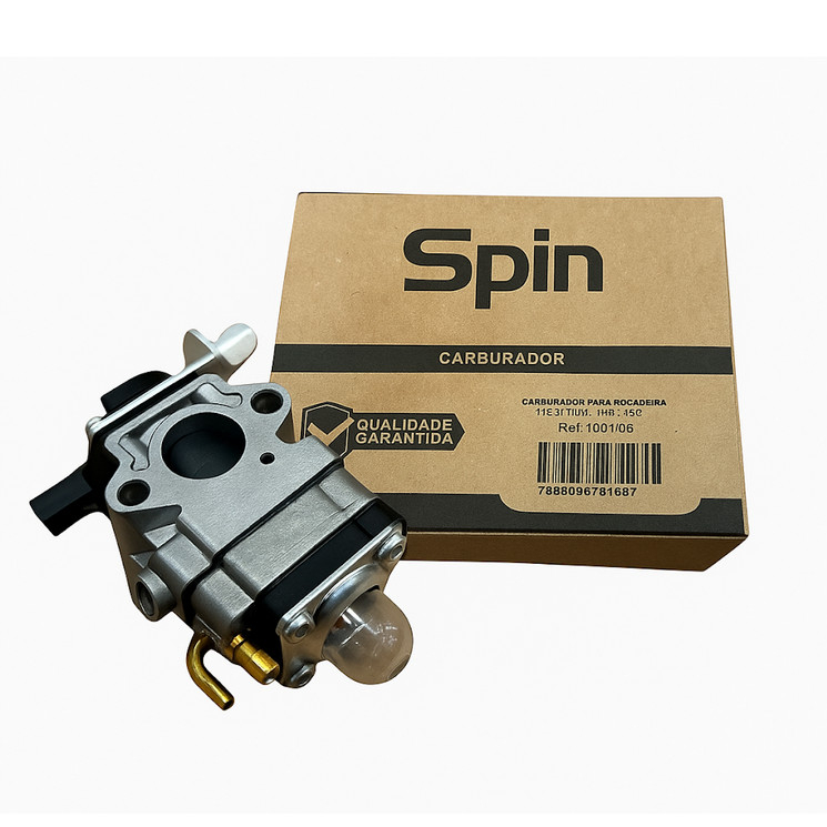 Carburador  Para Roçadeira 43cc 52cc 63cc Toyama Nakashi Tekna Terra