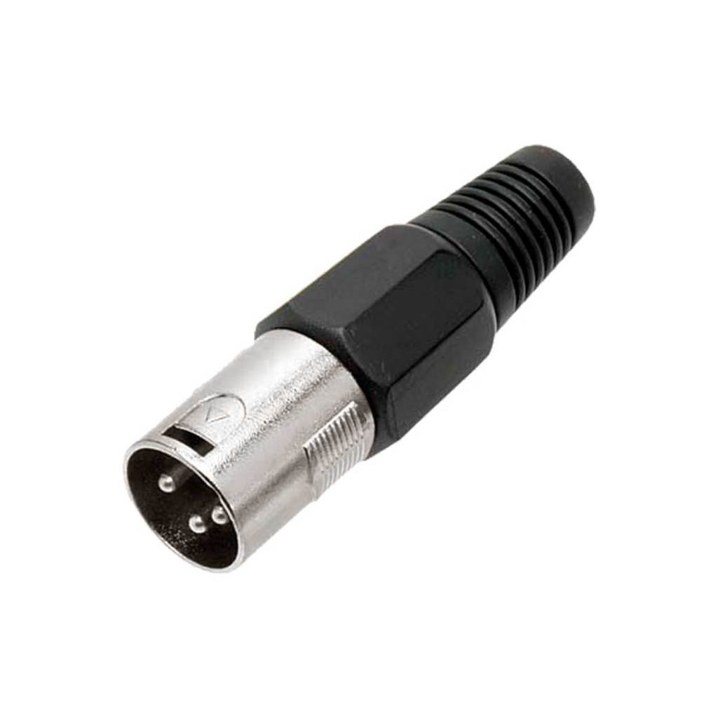 10x Plug Cannon Macho - Premium Profissional - Série Chrome