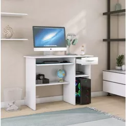 Mesa de Estudo/Trabalho – Escrivaninha Funcional e Elegante