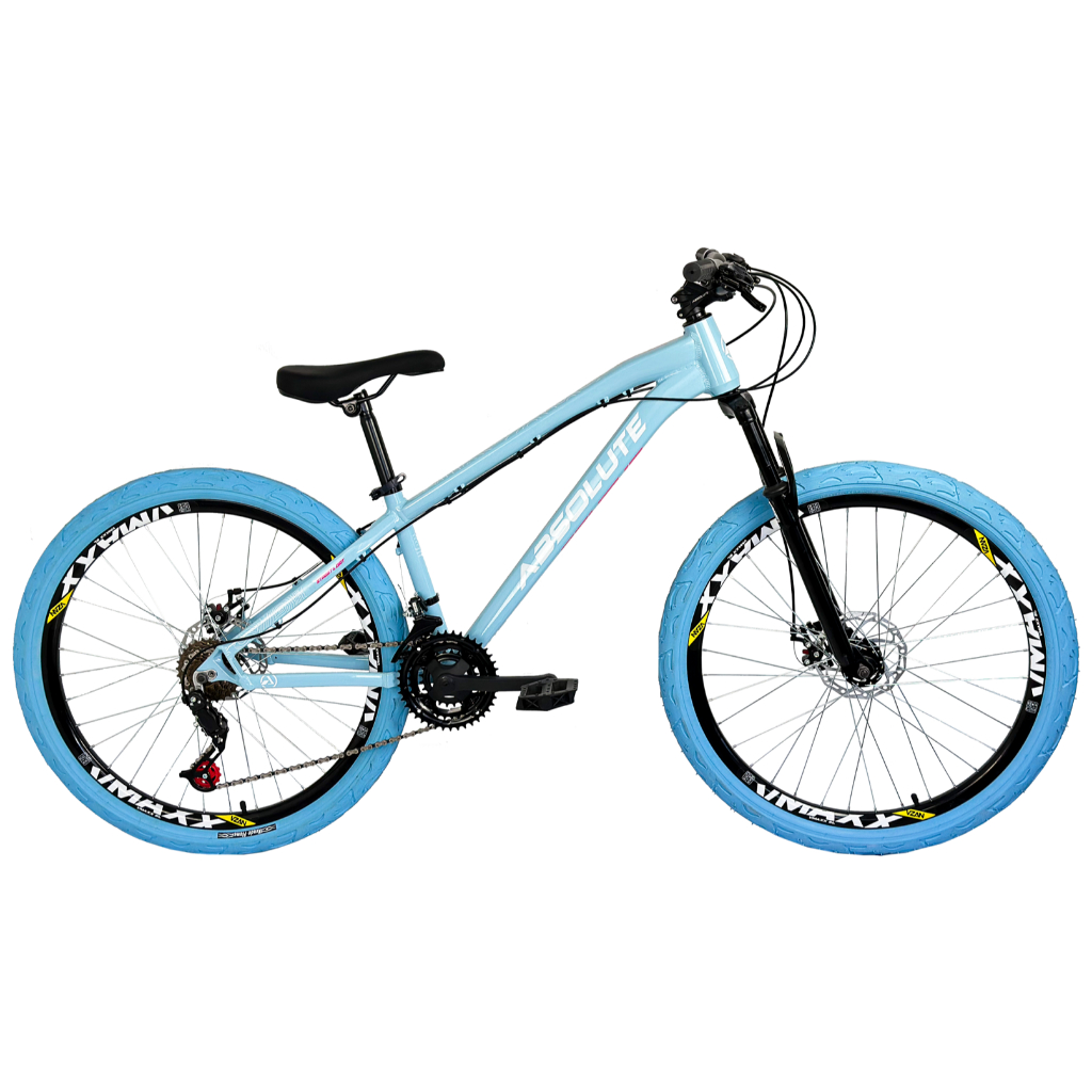 Bicicleta aro 26 Absolute Brutus X-25 do Grau Freeride aros vmaxx Wheeling RL tipo Vikingx