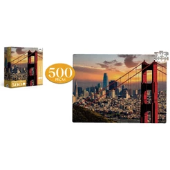 Quebra Cabeça Ponte Golden Gate São Francisco 500 Peças - Toyster 8082