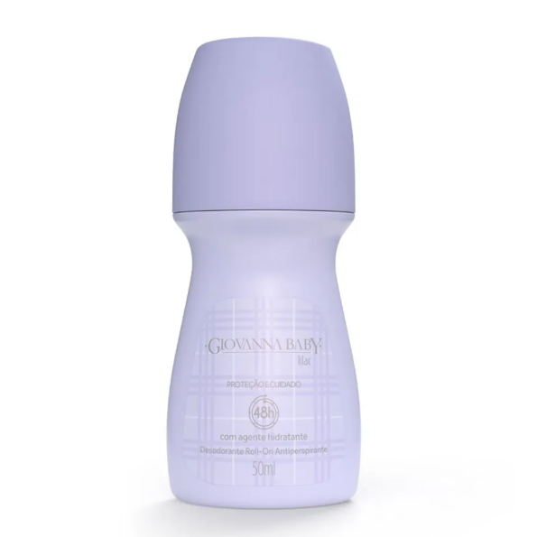 Desodorante Giovanna Baby Feminino Lilac Roll-On 50ml em Oferta na Shopee