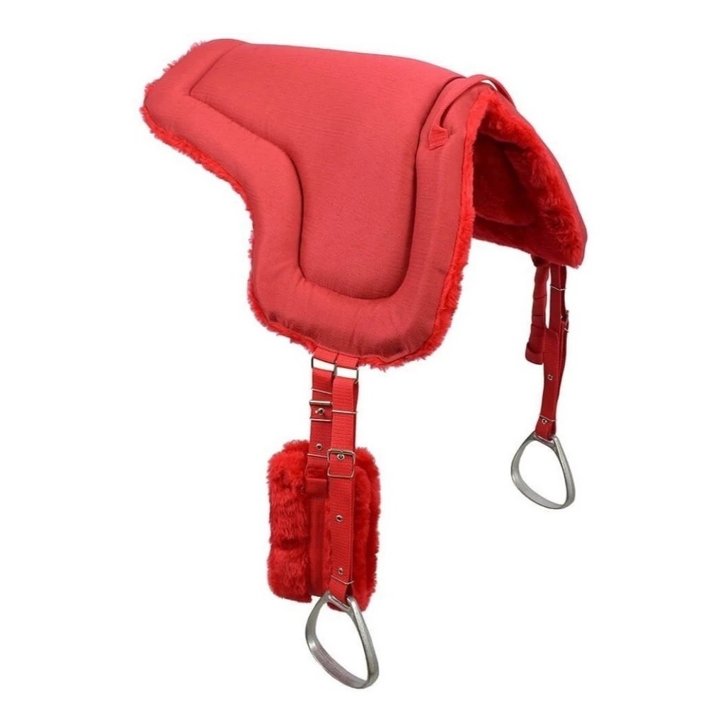 Manta sela barata reforçada e forrada completa com estribos em Oferta na Shopee