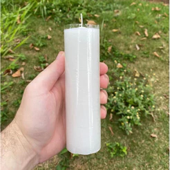 KIT Velas votivas 7 dias rótulo Transparente