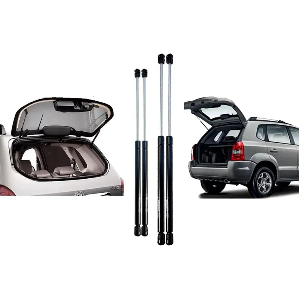Kit Amortecedor do Porta Mala E Vidro da Tampa Traseira Tucson 05 06 07 08 2009 2010 a 2016
