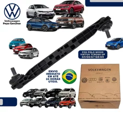 Bieleta Suspensão Dianteira VW Polo Tcross Nivus Virtus Fox Voyage Gol Saveiro G5 a G9 Original VW