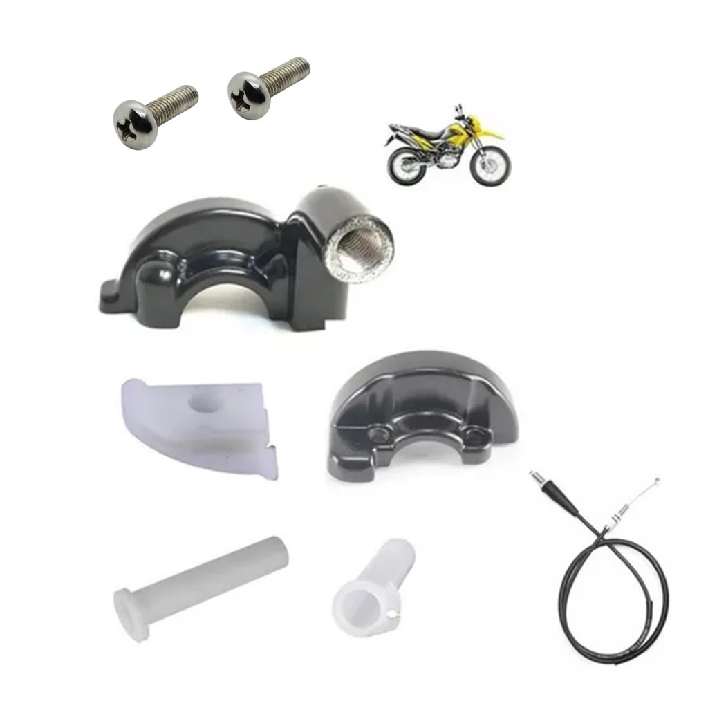 Acelerador NXr Bros 150 Completo 2009 2010 2011 2012 2013 2014 2015 em Oferta na Shopee